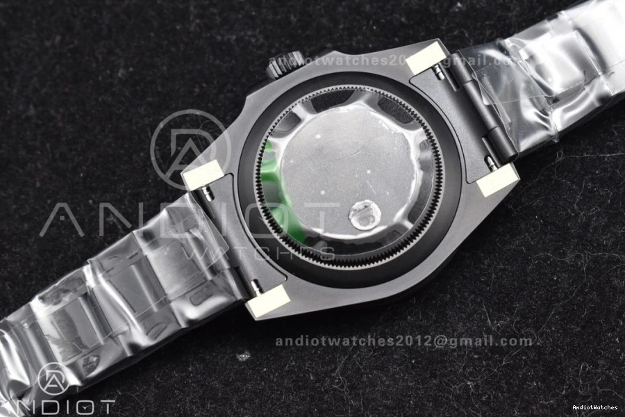 1:1 Submariner Dial DLC Bracelet VS VSF DLC DIW Blue Black Lightweight on Best 1157 Edition Sandblasted 0727